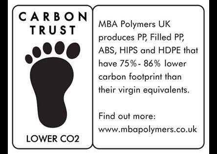 MBA Polymers UK become the first Plastics Recycling Business in the world to have their products ach
