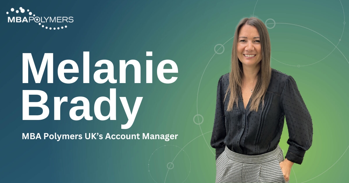 MBA Polymers UK announces the appointment of Melanie Brady as Account Manager
