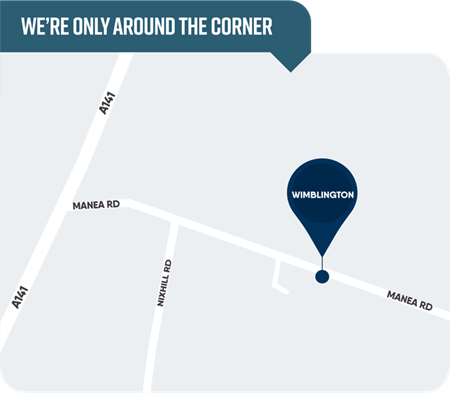 MBA Wimblington location map